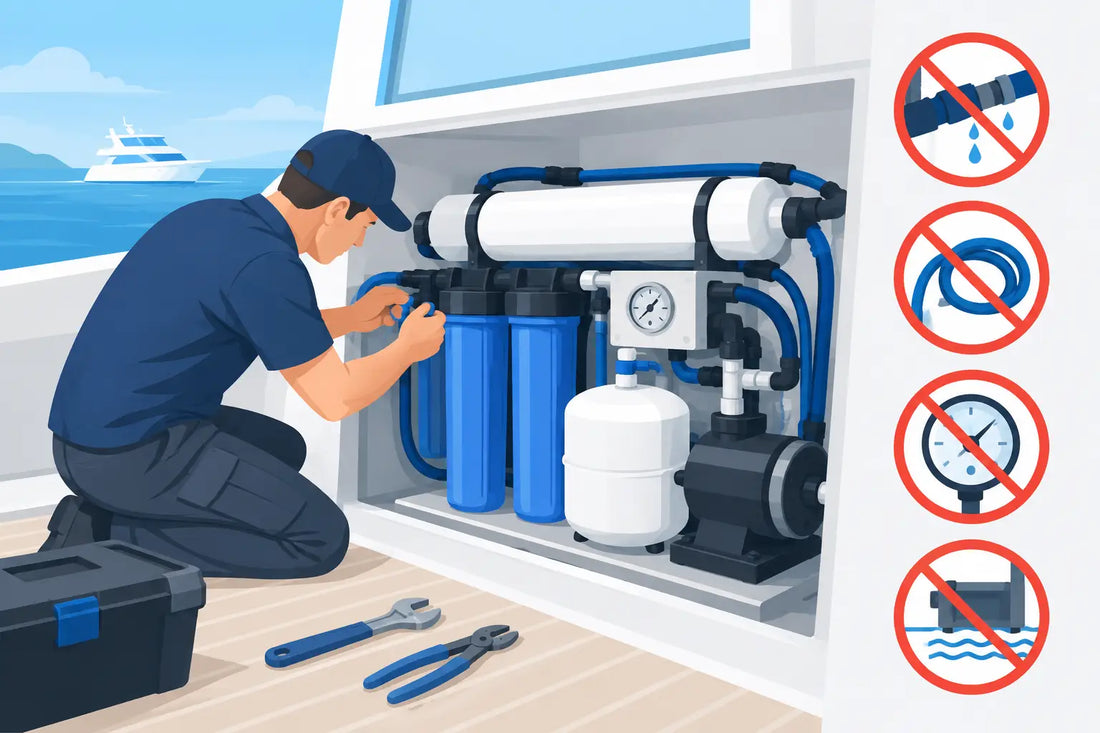 12 Watermaker Installation Mistakes to Avoid