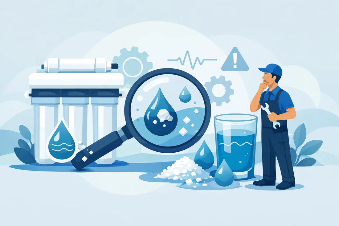 How to Troubleshoot Salty Product Water Fast