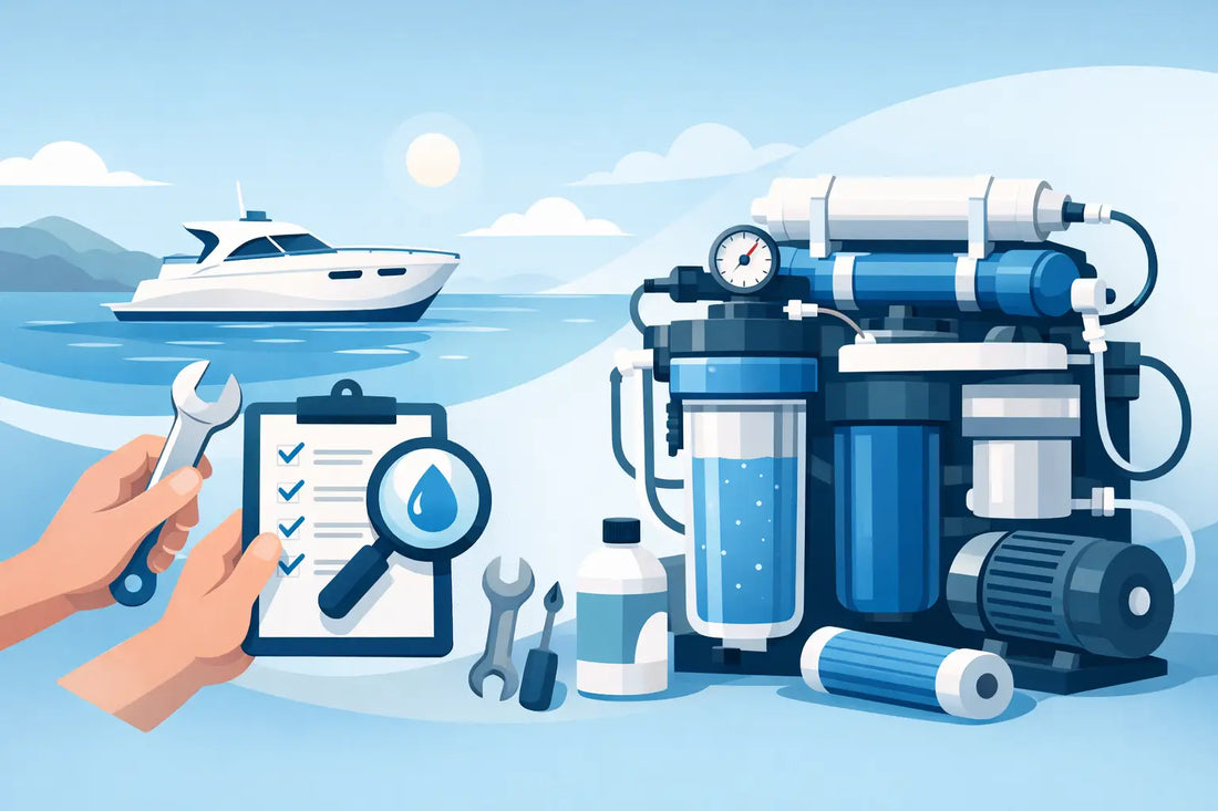 How to Maintain RO Watermaker on Your Boat