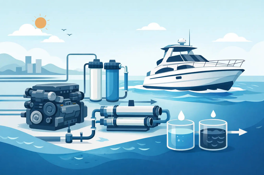 Engine Driven Desalination System Guide for Boats