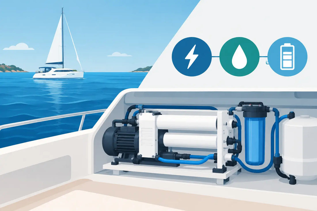 Watermaker Power Consumption Guide for Cruisers