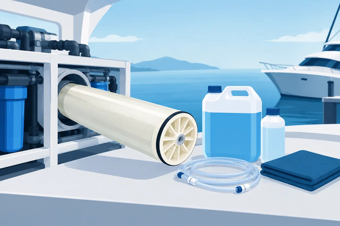 How to Preserve Watermaker Membranes at Layup