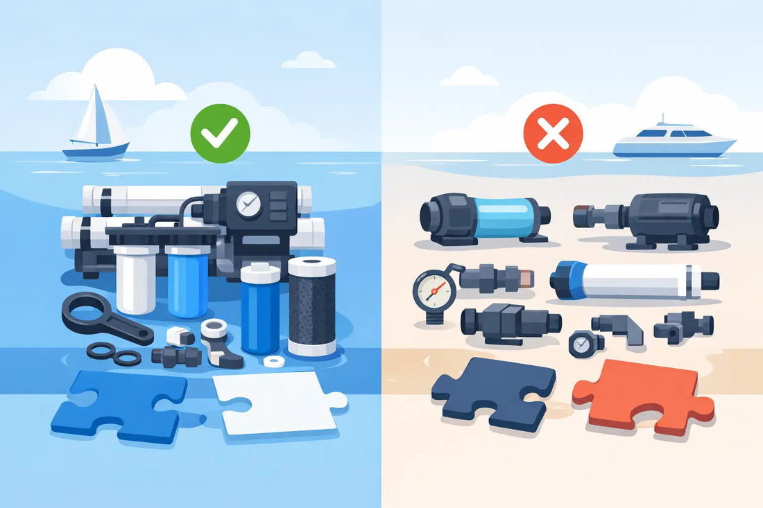 Are Watermaker Parts Universal? What Fits and What Doesn't