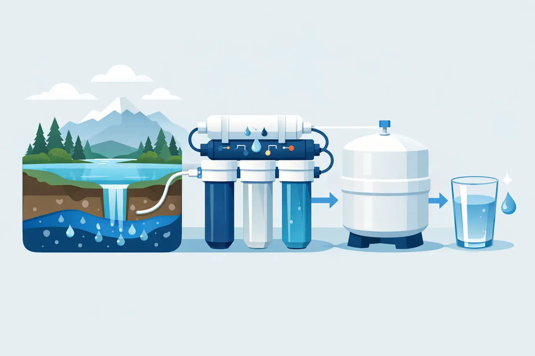 Where Does Reverse Osmosis Water Come From?